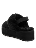 London Rag Kutchu Faux Fur Trim Platform Slip-Ons-Women's Shoes-Shop Z & Joxa