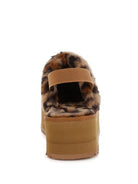 London Rag Kutchu Leopard Faux Fur Platform Slip-Ons-Women's Shoes-Shop Z & Joxa