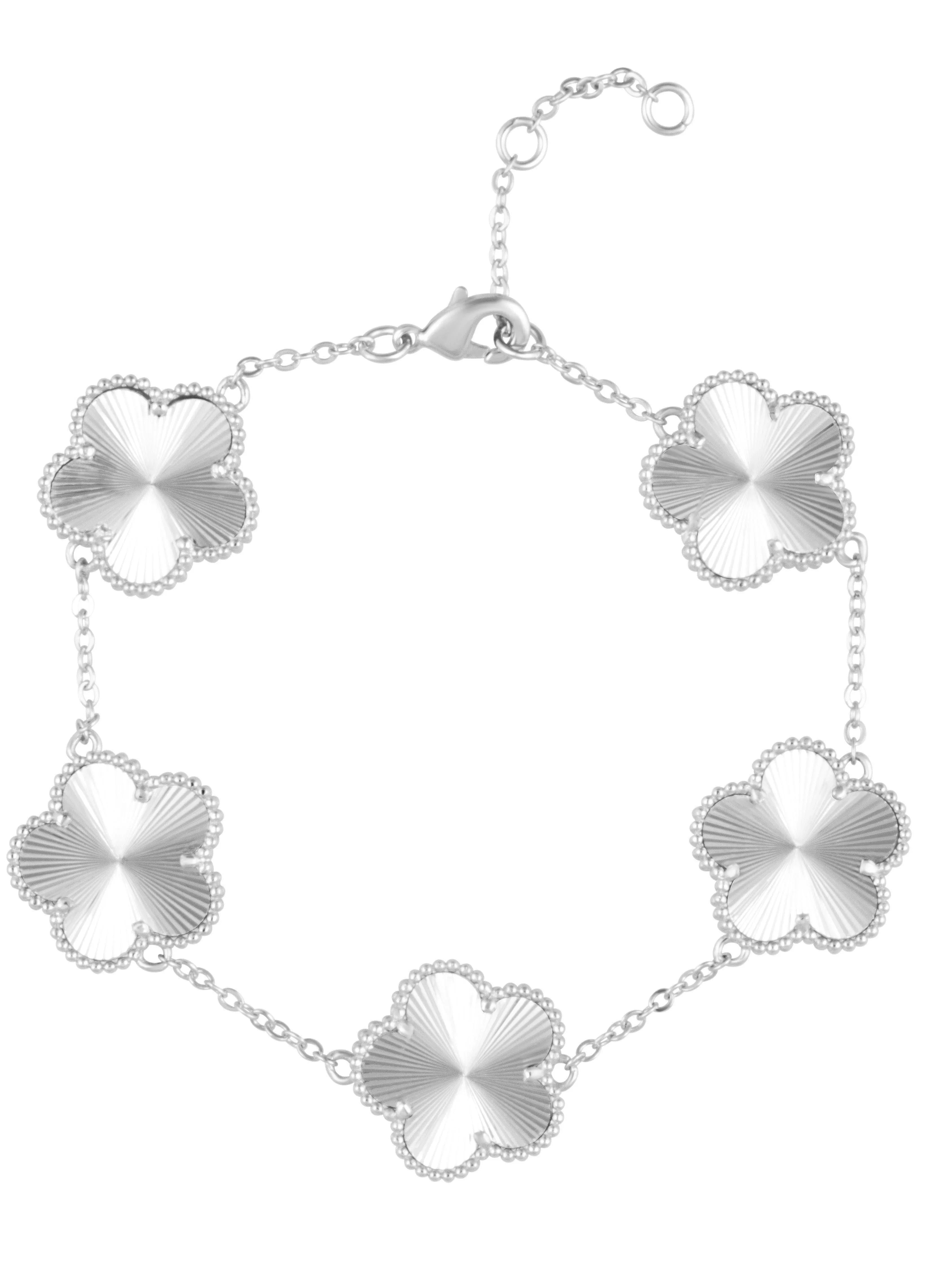 Lucky in Love Clover Inspired Bracelet-Bracelet-Shop Z & Joxa