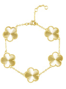 Lucky in Love Clover Inspired Bracelet-Bracelet-Shop Z & Joxa