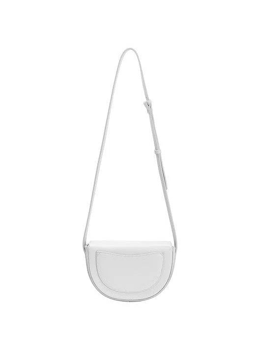 Melie Bianco Frieda White Crossbody Bag-Women's Accessories-Shop Z & Joxa