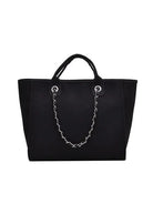Metro Tweed Large Tote Bag-Women's Accessories-Shop Z & Joxa