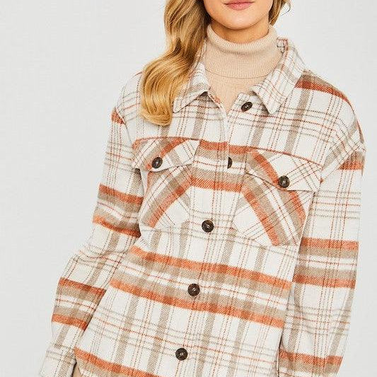 Must Have Plaid Shacket - Z & Joxa Co.