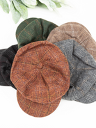 News Worthy Tweed Newsboy Cap-Women's Accessories-Shop Z & Joxa