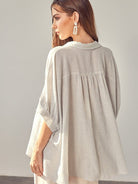 No Boundaries Oversized Button-Up Shirt-Women's Shirts & Tops-Shop Z & Joxa