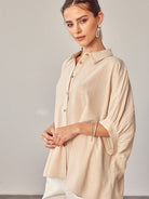 No Boundaries Oversized Button-Up Shirt-Women's Shirts & Tops-Shop Z & Joxa