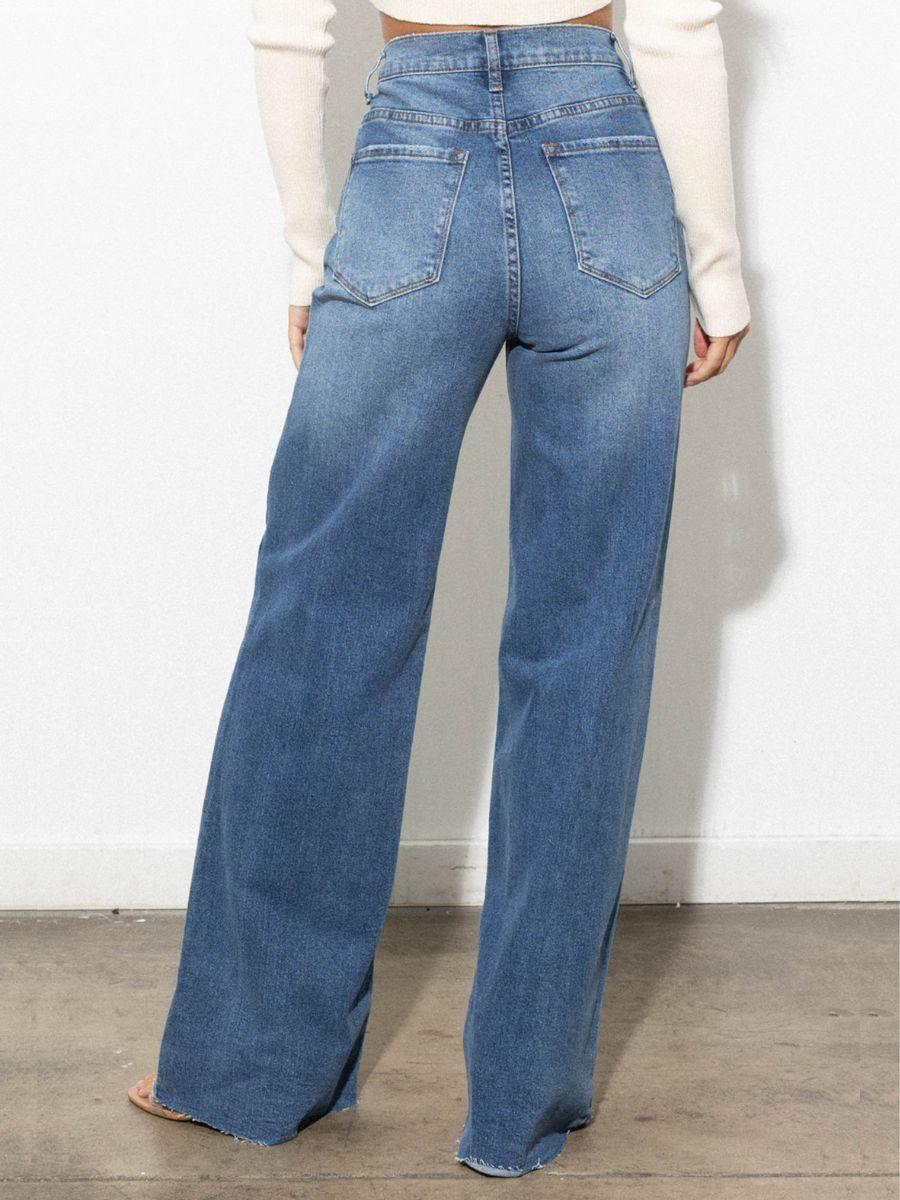 Not-Your-Same-Old Wide Leg Jeans - Z & Joxa Co.
