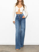 Not-Your-Same-Old Wide Leg Jeans-Women's Clothing-Shop Z & Joxa
