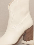 OASIS SOCIETY Boots Are My Weakness - Harmony Two Panel Western Booties-Women's Shoes-Shop Z & Joxa