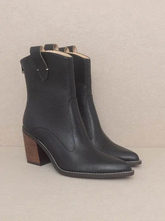 OASIS SOCIETY Heart Wide Open Tara Two Panelled Western Boots-Women's Shoes-Shop Z & Joxa