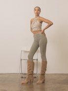 OASIS SOCIETY Life is Better in Boots Thea Fold Over Slit Boots-Women's Clothing-Shop Z & Joxa