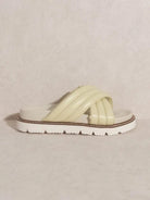 OASIS SOCIETY Lime all the Way Grace Puffed Strap Slides-Women's Shoes-Shop Z & Joxa