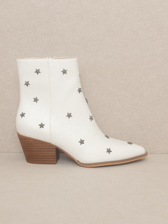 OASIS SOCIETY Star Studded Western Bootie-Women's Shoes-Shop Z & Joxa