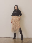 Oasis Society Don't be Afraid to Sparkle - Knee High Sequin Black Boots-Women's Shoes-Shop Z & Joxa