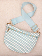 On the Move Layla Woven Check Crossbody Bag-Women's Accessories-Shop Z & Joxa