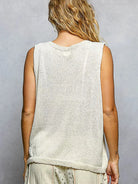 POL BerryDay Strawberry Print Sleeveless Sweater Top-Women's Shirts & Tops-Shop Z & Joxa