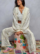 POL Lace Whisper Floral Balloon Sleeve Hooded Lace Jacket-Women's Shirts & Tops-Shop Z & Joxa