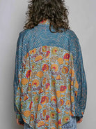 POL Prairie Patchwork Paisley Floral Stripe Long Sleeve Shirt-Women's Shirts & Tops-Shop Z & Joxa