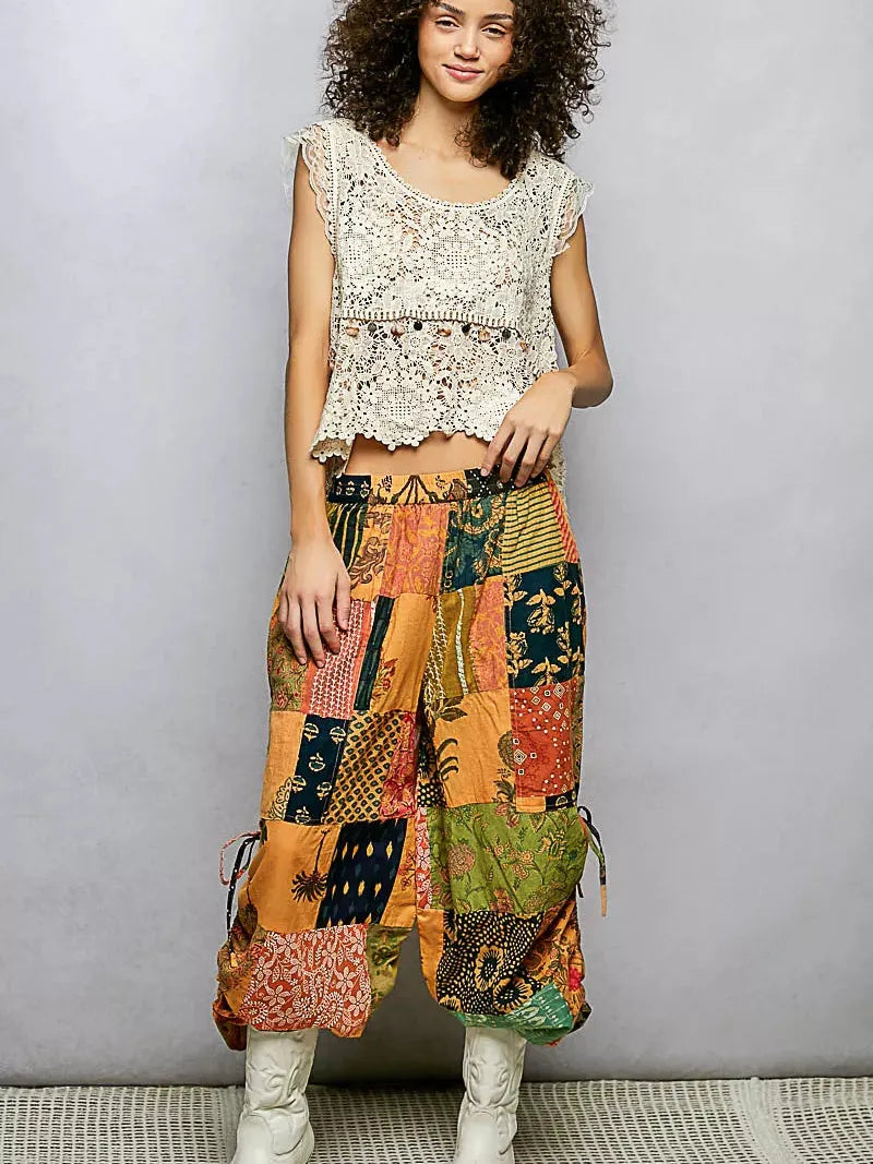 POL Soft Serenade Lace Trim Openwork Crochet Scallop Tank-Women's Shirts & Tops-Shop Z & Joxa