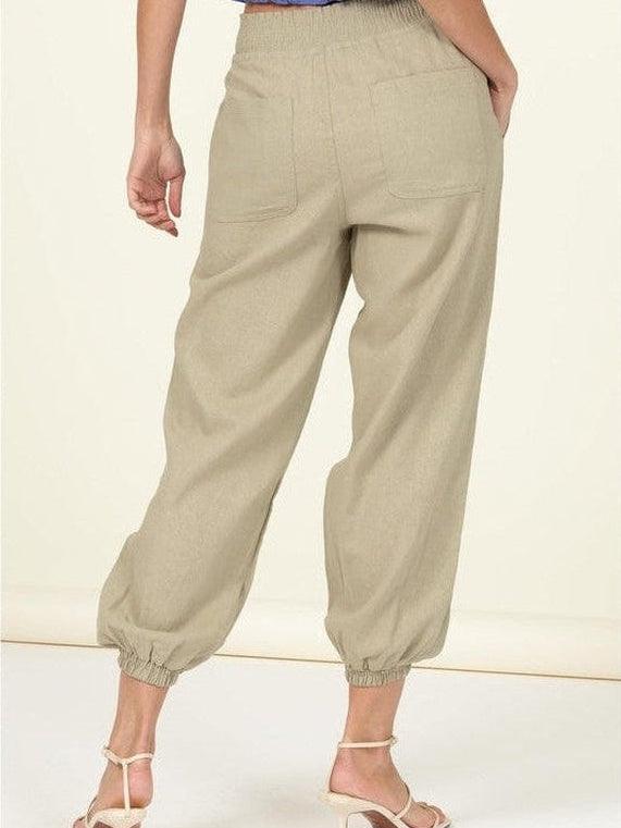 Pause + Reflect High Waist Summer Pants-Women's Clothing-Shop Z & Joxa