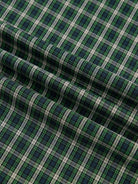Plaid About You Square Neck Shirred High Waist Ruffle Hem Dress-Women's Dresses-Shop Z & Joxa