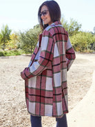 Plaid Perfection Lapel Coat by Double Take-Coats & Jackets-Shop Z & Joxa