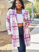 Plaid Perfection Lapel Coat by Double Take-Coats & Jackets-Shop Z & Joxa