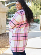 Plaid Perfection Lapel Coat by Double Take-Coats & Jackets-Shop Z & Joxa