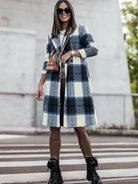 Plaid Perfection Lapel Coat by Double Take-Coats & Jackets-Shop Z & Joxa