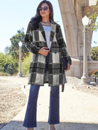 Plaid Perfection Lapel Coat by Double Take-Coats & Jackets-Shop Z & Joxa