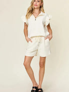 Polished Twist Textured Lounge Set by Double Take-Women's Sets-Shop Z & Joxa