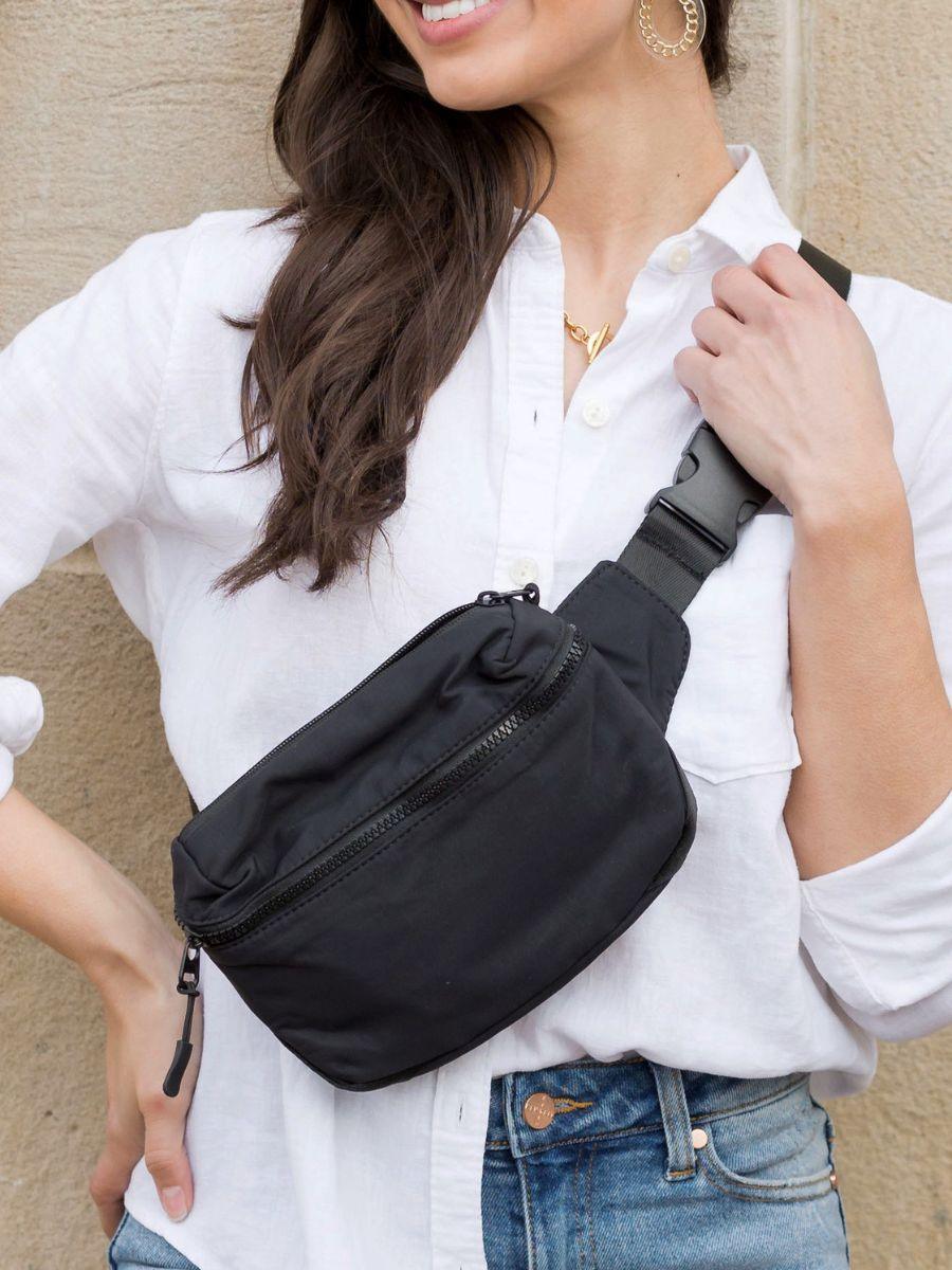 Ready for my Next Adventure Nylon Sling Belt Bag-Women's Accessories-Shop Z & Joxa