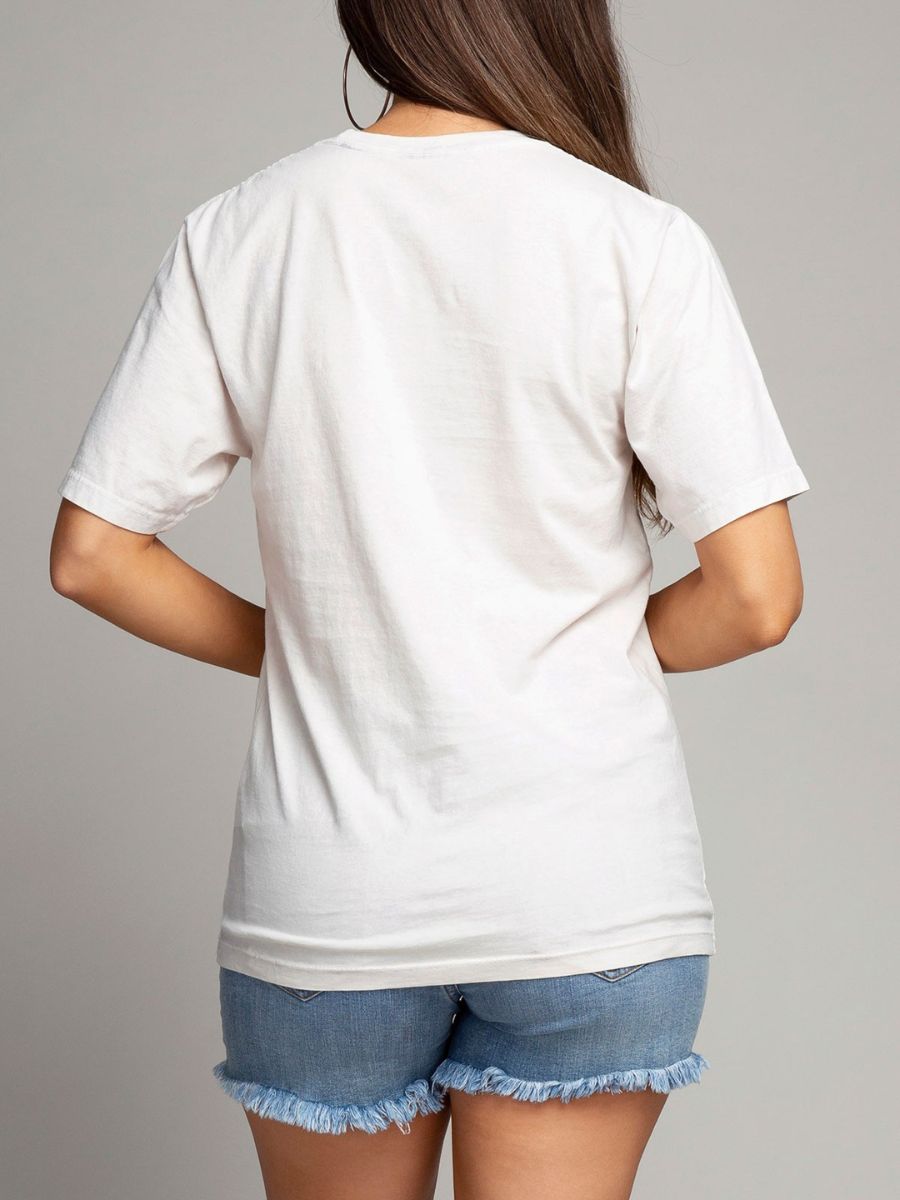 Retro American Rodeo Graphic T-Shirt-Women's Clothing-Shop Z & Joxa