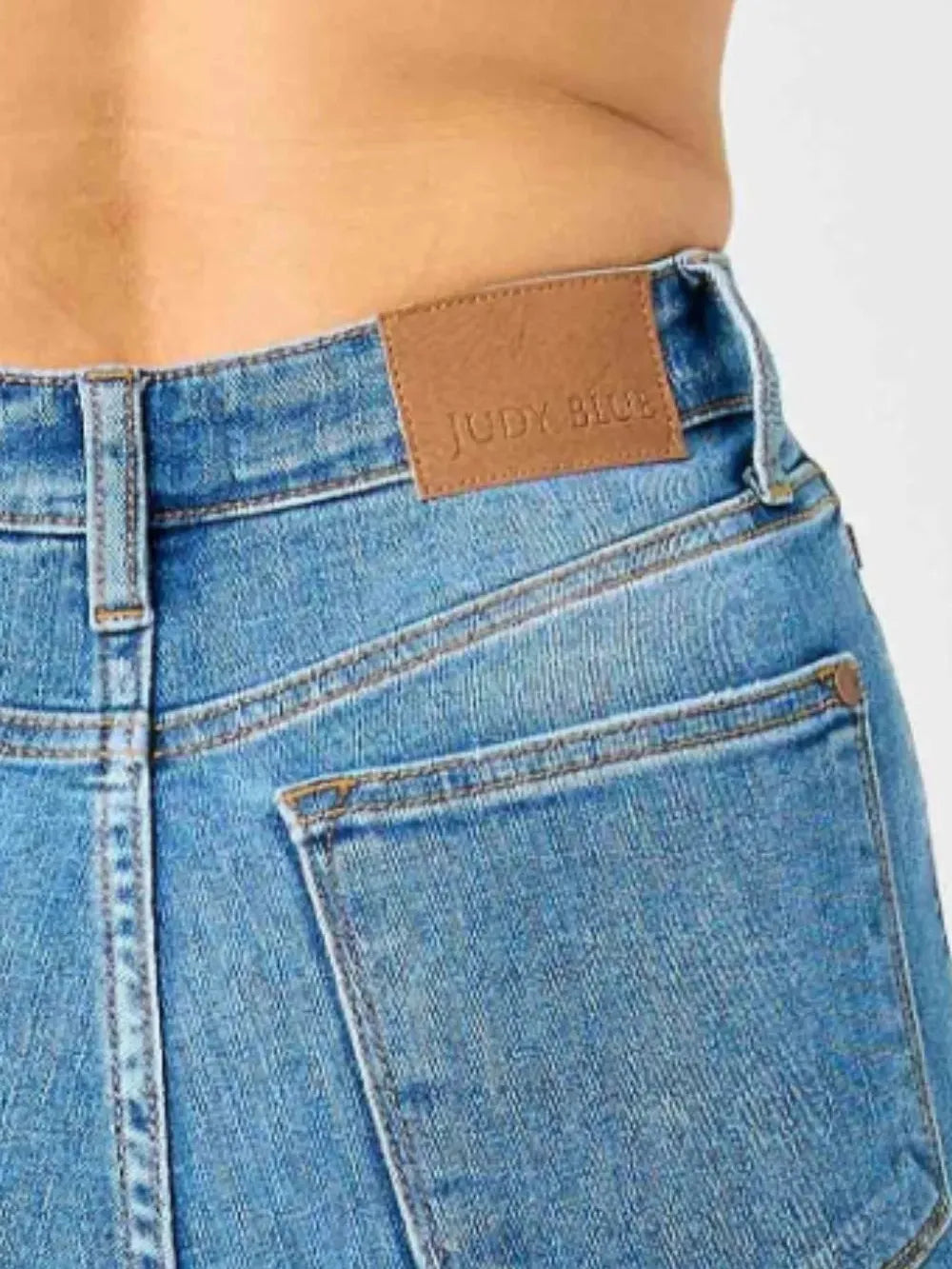 Retro Flair High-Waist Classic Flare Jeans by Judy Blue-Women's Jeans-Shop Z & Joxa