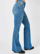 Retro Flair High-Waist Classic Flare Jeans by Judy Blue-Women's Jeans-Shop Z & Joxa