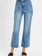 Risen Love Spell High Rise Bootcut Cropped Jeans-Women's Jeans-Shop Z & Joxa