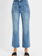 Risen Love Spell High Rise Bootcut Cropped Jeans-Women's Jeans-Shop Z & Joxa