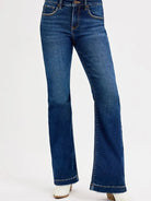 Risen Midnight Cruise Tummy Control Mid Rise Flare Jeans-Women's Jeans-Shop Z & Joxa