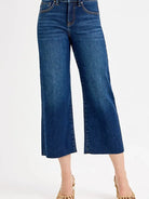 Risen Midnight Muse Tummy Control High Rise Crop Wide Jeans-Women's Jeans-Shop Z & Joxa