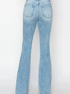 Risen RetroGlow High Waisted Flare Jeans in Light Stone-Women's Jeans-Shop Z & Joxa
