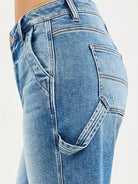 Risen Side Tab Chic High Rise Bermuda Shorts With Side Tab-Women's Shorts-Shop Z & Joxa