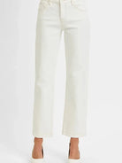 Risen SleekFit Tummy Control Mid Rise Ankle Jeans-Women's Jeans-Shop Z & Joxa