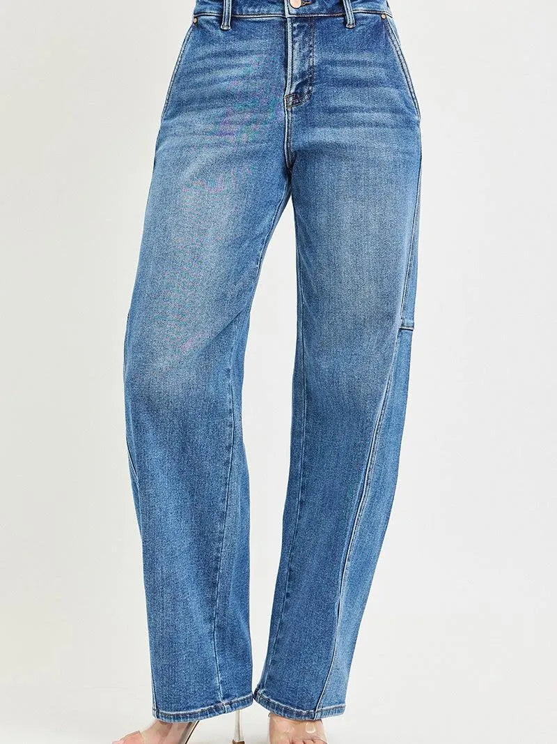 Risen Slouchy State of Mind Slouchy Baggy Jeans-Women's Jeans-Shop Z & Joxa