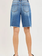 Risen Smooth Sailing Tummy Control Slouchy Bermuda Shorts-Women's Shorts-Shop Z & Joxa