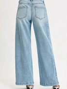 Risen SnapFlow Mid Rise Barrel Leg Jeans in Medium Stone-Women's Jeans-Shop Z & Joxa