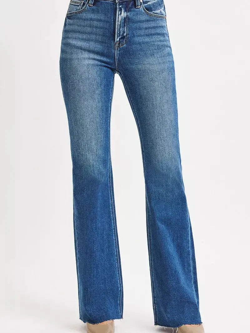 Risen Starstruck High Rise Flare Jeans-Women's Jeans-Shop Z & Joxa