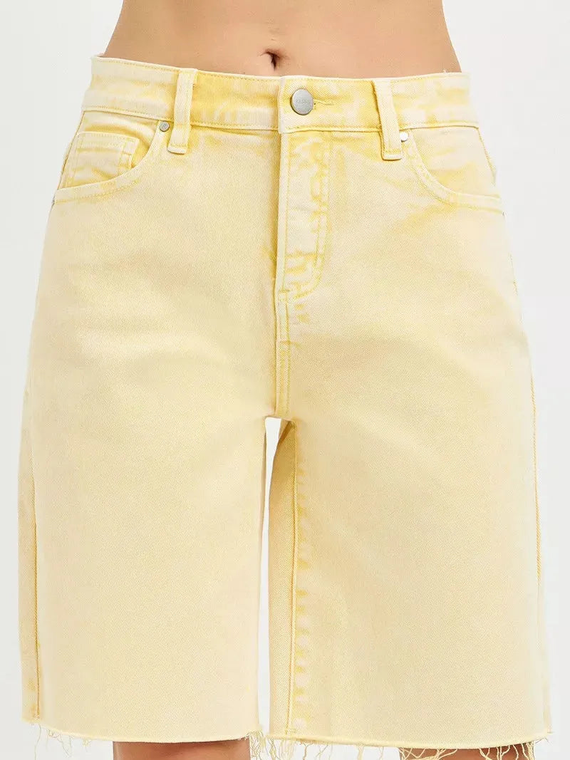 Risen Sunny Side Slouchy Bermuda Shorts-Women's Shorts-Shop Z & Joxa