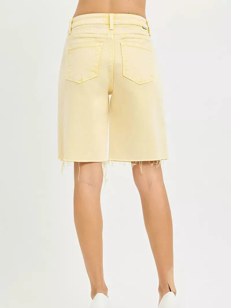 Risen Sunny Side Slouchy Bermuda Shorts-Women's Shorts-Shop Z & Joxa