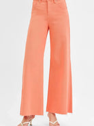 Risen Sunset Sway Tummy Control Wide Leg Palazzo Jeans-Women's Jeans-Shop Z & Joxa
