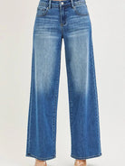 Risen Urban Bamboo Slouchy Baggy Wide Leg Jeans Medium Stone-Women's Jeans-Shop Z & Joxa